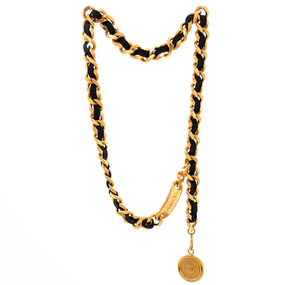 Chanel Vintage Medallion Chain Belt